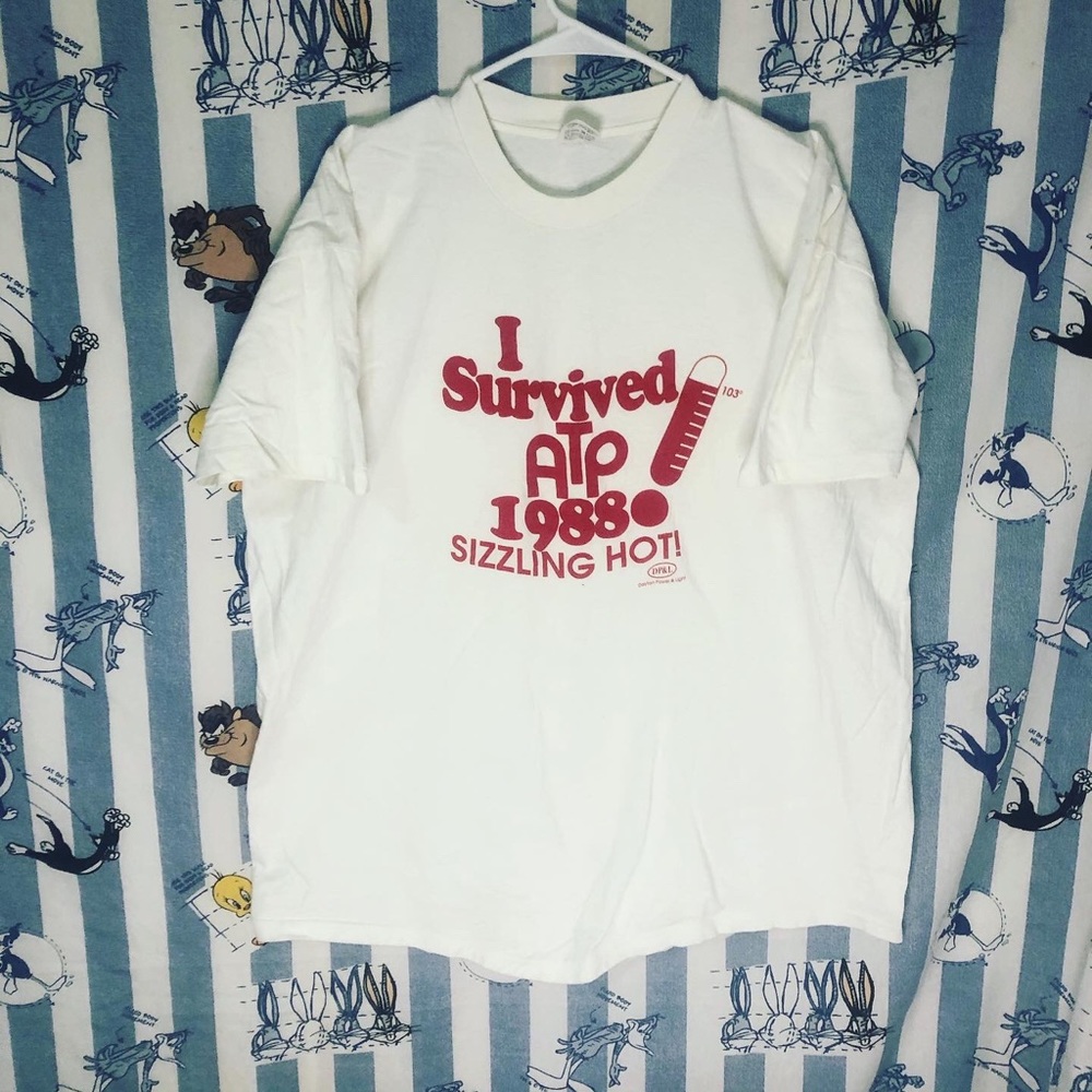 1988 “I survived ATP” single stitched t-shirt. - Picture 1 of 4